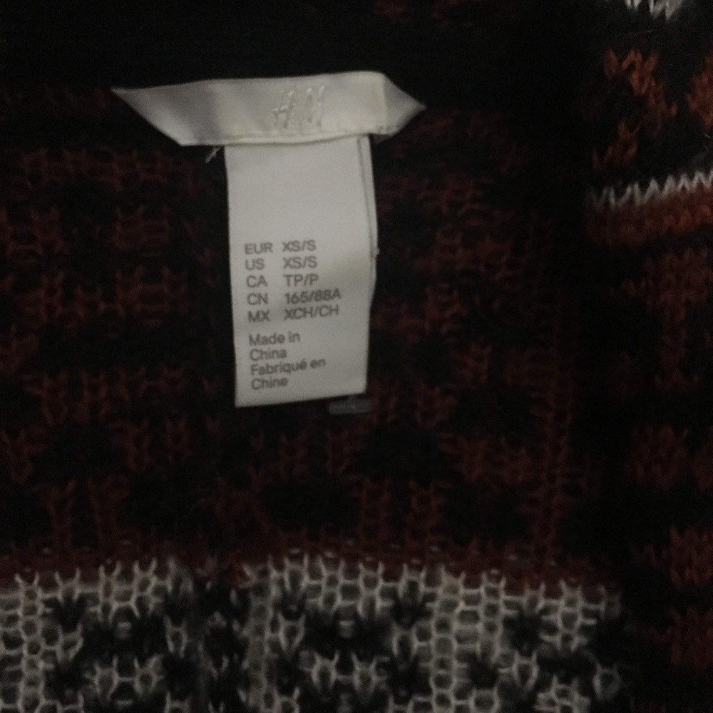 H&M Aztec Patterned Fringe Cardigan - Picture 5 of 5